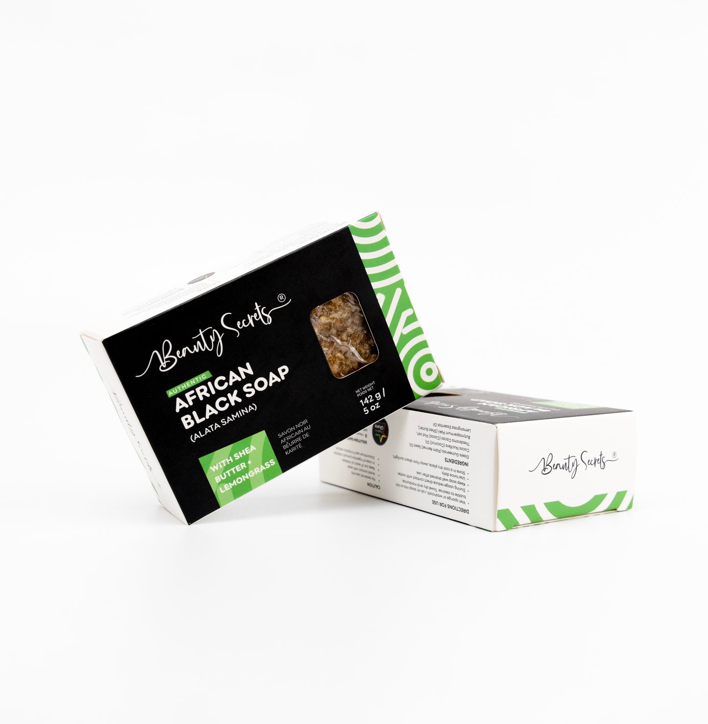 African Black Soap with Shea butter, & Lemongress