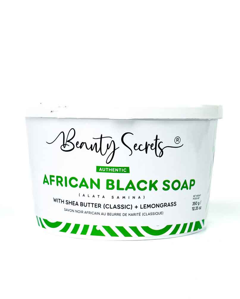 African Black Soap Classic + Lemongrass