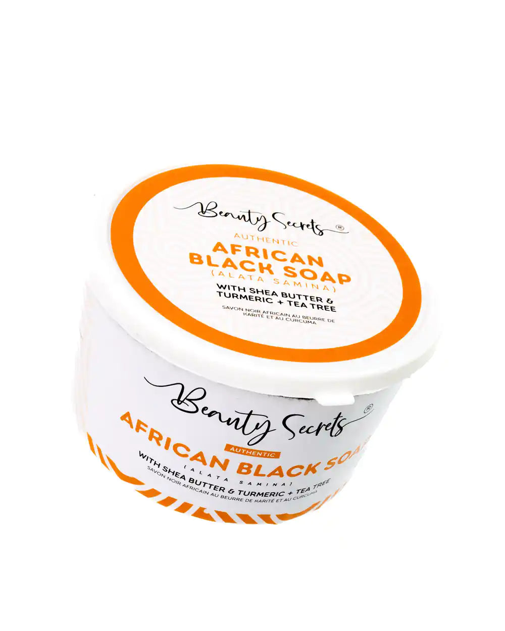 African Black Soap with Shea Tumeric & Tea Tree