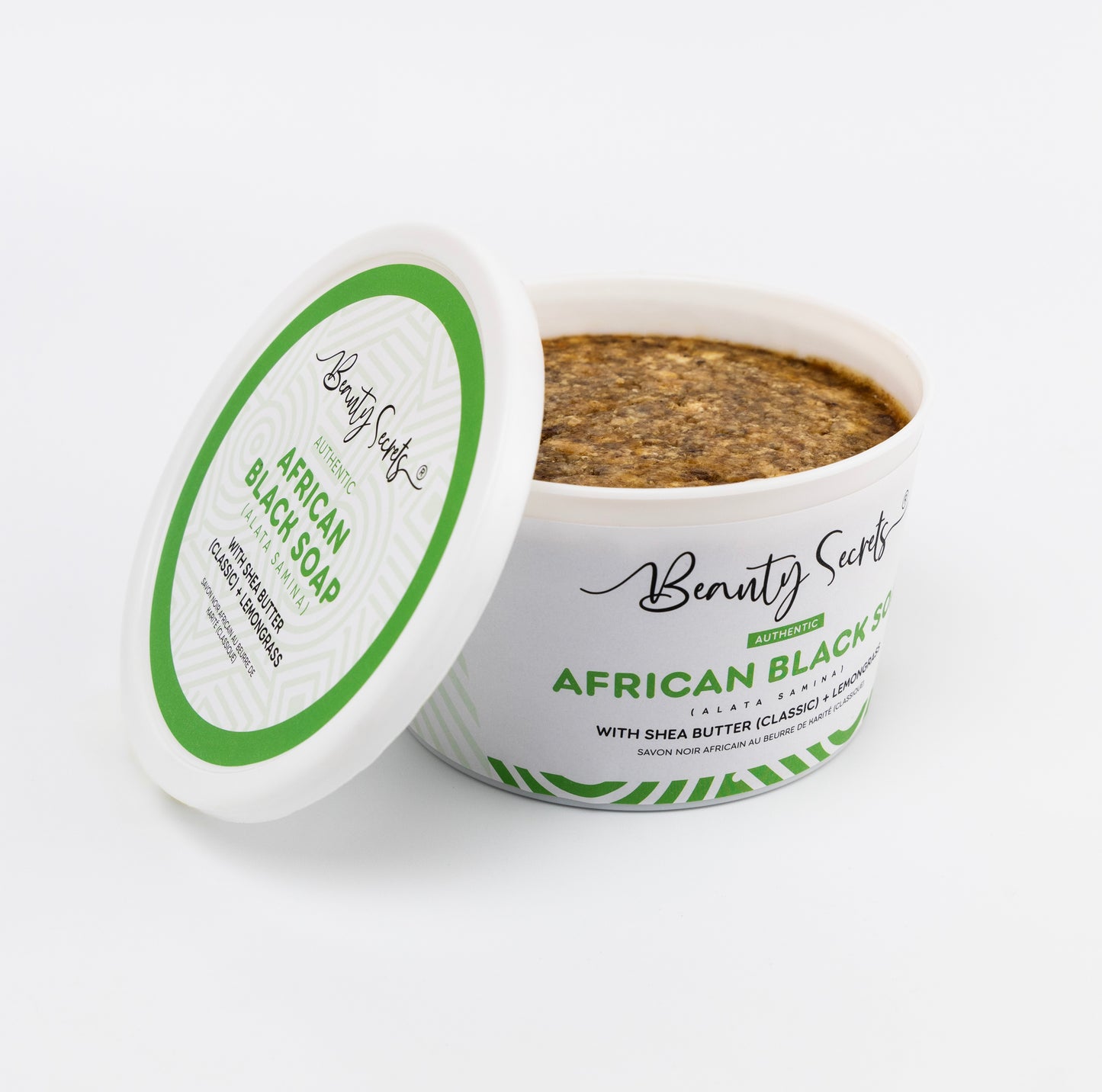 Savon Noir Africain Classique + Citronnelle