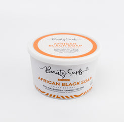 African Black Soap with Shea Tumeric & Tea Tree