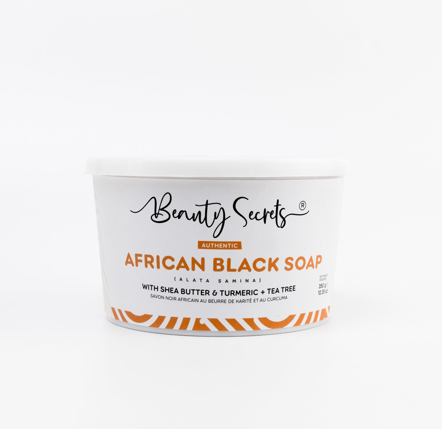 African Black Soap with Shea Tumeric & Tea Tree