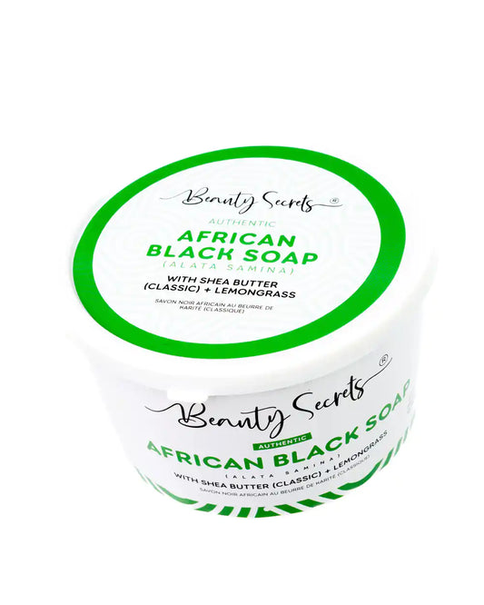 Savon Noir Africain Classique + Citronnelle