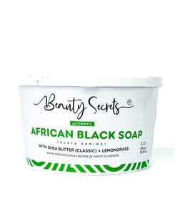 Savon Noir Africain Classique + Citronnelle